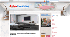 Desktop Screenshot of design4wellbeing.com